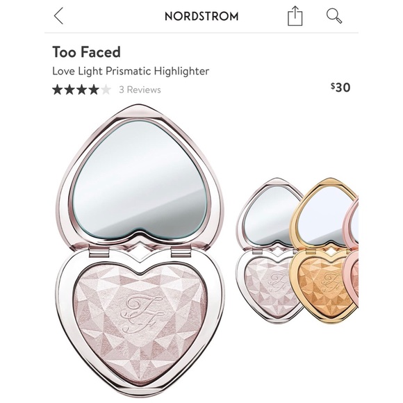 Too Faced Other - NIB Too Faced Love Light Highlighter